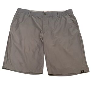 Adidas Gray Golf Shorts Men’s Size 42 Pockets Performance Athletic Summer